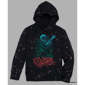 DISNEY Coco Pullover‎ Hoodie Long Sleeve for Boy "DISNEY STORE "  Black Size 7/8